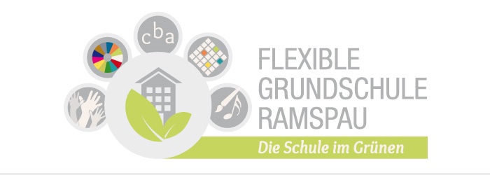 Logo der Flexiblen Grundschule Ramspau – Die Schule im Grünen